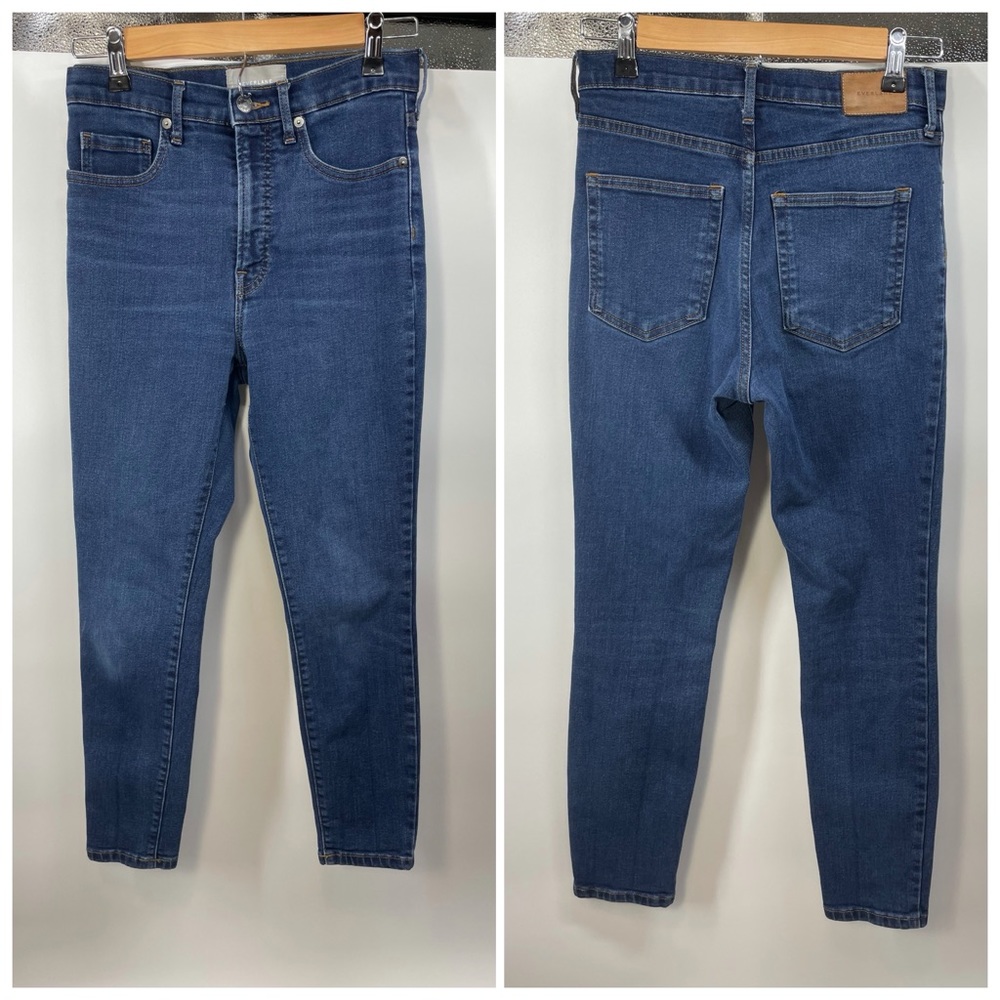 Everlane | High Rise Ankle Jeans Medium Wash Size 27